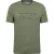 Mountain Warehouse Heren Berg Strepen T-Shirt (Kaki Groen)