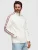 Ombre Sweatvest  rood / wit
