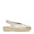 Shabbies Amsterdam Palma Ki Sling leren espadrilles goud