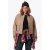 Colourful Rebel Curve jas met patches – camel
