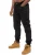 Enzo| Joggerjeans met denim manchetten voor heren – zwart