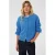 Saint Tropez gebreid vest met wol – blauw