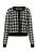 Mymo Vest Dames zwart wit