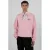 Prohibited gebreide trui met backprint roze