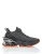 Plein Sport Sneakers laag ‘Tiger Attack Gen. X.04’  donkergrijs / donkeroranje