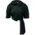 Fendi Dubbelzijdige Verkorte Parka met Plissé Detail in Groene Virgin Wool