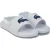 Boy’s Lacoste Infant L.30 Slide Sandals in White blue