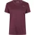 USA Pro Dames/Dames Effen V Hals T-shirt (Donkere kers)