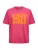 salzhaut Shirt ‘LEEV – GOOD VIBES’  geel / pink
