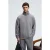 Sweatshirt met ronde hals en loose fit