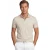 Poloshirt Scotland Blue camel gestreept v-hals