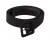 Dolce & Gabbana Zwarte Velours Leren Logo Riem met Gesp