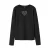 NAME IT KIDS longsleeve met hartjes – zwart