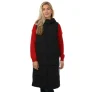 Only Alina lange bodywarmer voor dames, zwart