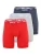 NIKE Underwear Boxershorts  duifblauw / lichtgrijs / rood