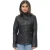 Dames militaire stijl lederen bikerjack-Phoenix