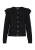 Dreimaster Vest Dames zwart