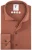 R2 Overhemd Dobby Poplin Brique