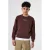 Garcia sweater met backprint bruin
