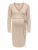 Only Maternity Gebreide jurk ‘OLMLOLA’  beige