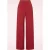 Ruby pantalon met wijde pijpen in baksteenrood