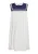 DreiMaster Vintage Jurk  navy / wit