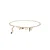Mango riem met hangers goudkleurig