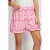 FLURESK high waist bermuda short roze