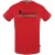 Aquascutum Heren Geruit Logo Strip T-shirt (Rood)