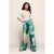 Mart Visser wide leg high waist gebloemde broek blauw