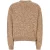 Twee-kleurige wolmix cardigan