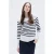 Caroll gestreepte pullover ecru