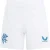 Castore Dames 2024 2025 Rangers FC Voetbalkorte (Wit/Blauw)