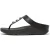 FitFlop Fino mirror-dome leather toe-post sandals