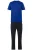 JP1880 Pyjama lang  kobaltblauw / nachtblauw