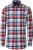 Redmond Overhemd blauw/rood, Ruit
