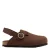 Vty Schoolkind clogs donkerbruin