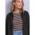 Jasje met Silk-Look en geribde details