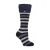Dames Multikleur Gestreepte Lange Wellington Boot Thermosokken