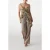 GUESS Giselle Asymmetrical Jumble Skin Print