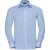Russell Collection Heren Oxford Getailleerd Formeel Overhemd Met Lange Mouwen (Oxford Blauw)