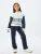 Koton Sweatshirt  blauw / wit