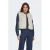 JDY faux fur jas ecru