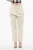 Enkelvoudig geplooide Mom Fit Denim met riemlussen 14 cm in wit