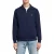 Lacoste Heren Sweatshirt met Kwart Ritssluiting van Katoenmix (Marine)