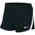 Nike Dames Dri-FIT 2-in-1 Hardloopshorts (Zwart/Wit)