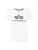 ALPHA INDUSTRIES Shirt  zwart / wit