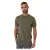 Threadbare Heren Kabelgebreid T-shirt met ronde hals (Donkere Salie)