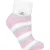 Heat Holders – Thermisch gevoerde bedsokken voor dames – Crème / Lichtroze (S Rib)