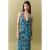MANGO TEEN maxi jurk blauw
